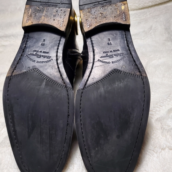 Men's Black Ferragamo Bankley Boot - Picture 6 of 6